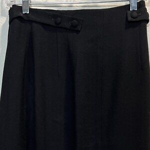 Vintage The Limited Wool Wrap Skirt  Size 8 Made in USA